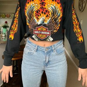 VINTAGE HARLEY DAVIDSON LONG SLEEVE